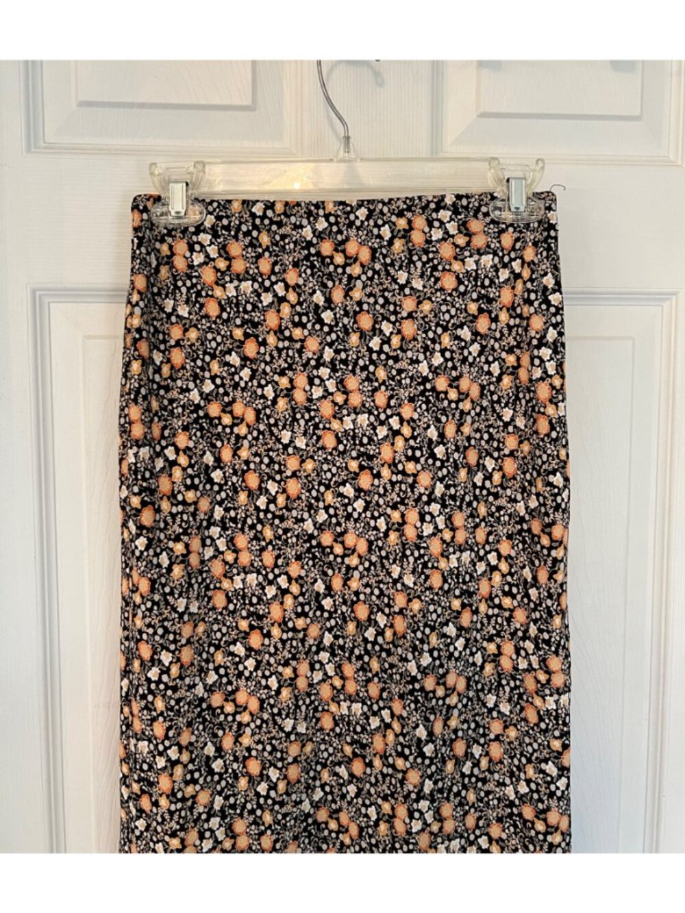 Nili Lotan X Target Floral Pattern Long Pull On A-Line Maxi Skirt 90s Y2K XXS - Picture 2 of 10